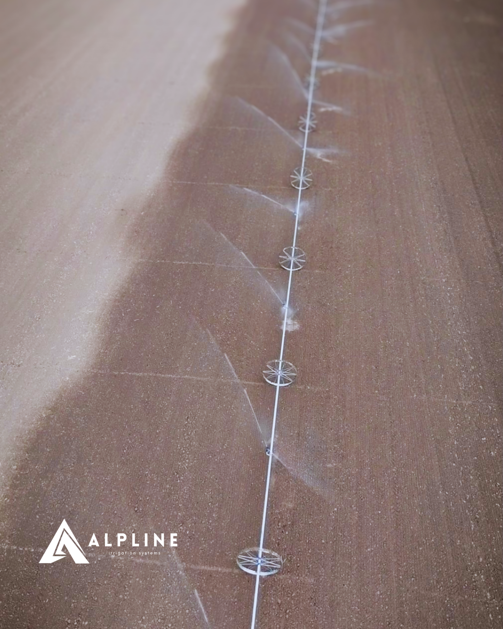 ALPLINE havadan sulama hattı